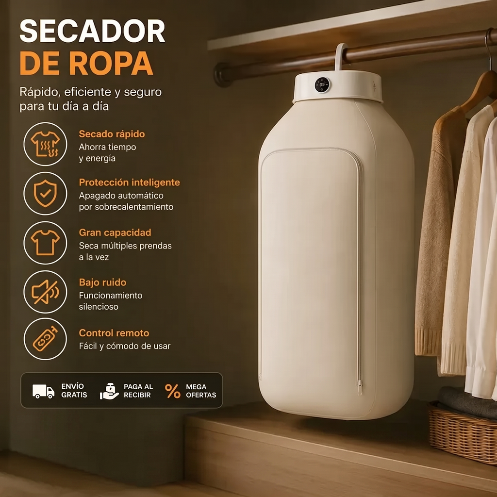 Secador de Ropa Portátil